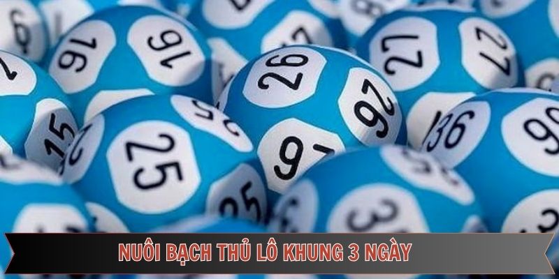 Nuôi bạch thủ lô khung 3 ngày