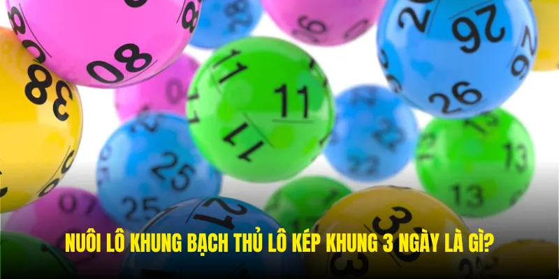 Nuôi lô khung bạch thủ lô kép khung 3 ngày là gì?