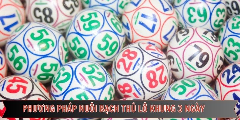 Gợi ý cách nuôi bạch thủ lô khung 3 ngày trúng đậm
